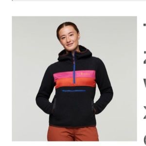 Cotopaxi Teca Fleece Hooded Half-Zip Jacket - Recycled - Women's - XXL -NWT